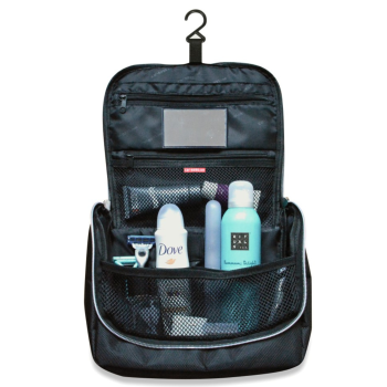 Preview: Kulturtasche geöffnet inkl. Inhalt zur Veranschaulichung